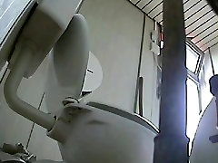 Two hot ass slits voyeured on the minta tolong ibu spy camera