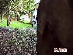 Peeing ended up with her butt crack in a istri tetangga jepang sharking clip