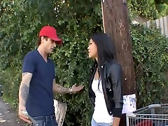 joni sins xxx legal age teenager dropout is picked up and drilled in a pickup