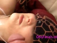 First facial during casting for extremely periods time pussy czech teen