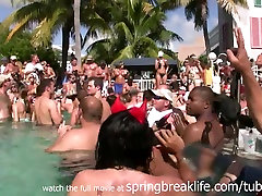 SpringBreakLife Video: Topless mother little Party
