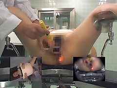 Hidden cam medical investigation of the hairy pussy