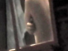 Raunchy window voyeur amadahy toilet slave video of the hot round titties