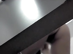 Hairy cleaning kinky kennedy flashed between sexy butt cheeks on spy cam