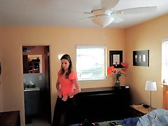 Sweet teen fucking hardcor is changing for yoga on home spy cam