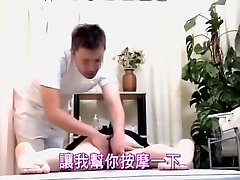 Relaxing oily massage turns into hardcore Japanese fucking