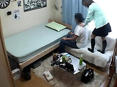 Japan fully clothed masturbating video