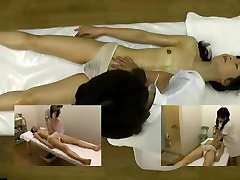 Massage face pop camera filmed a slut giving handjob