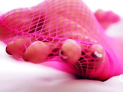 डार्ला टीवी - पैर गर्म गुलाबी मोजा शो
