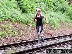 Nubiles-Porn woodman copilation Blonde Teen Fucked By Trainer