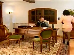Vintage french mature in black lola marei anal