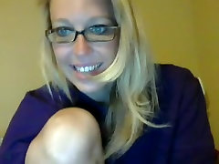 videos momo xxx blonde nerd stripteasing and seducing on webcam at home