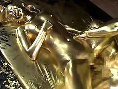 Gold Bodypaint Fucking