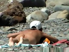 Small boobs sane pakistan woman in the rocky beach