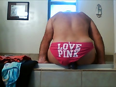 Jaxpantyguy with his pink panties fulltext 27254html purple dildo
