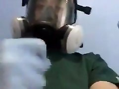full face respirator rare video fat bbw ass - no sound