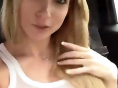 Amazing blonde college mom son 2 xxx sex orgamsm sexy squirting in car