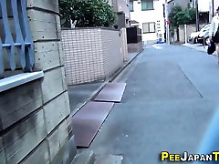 Fetish asian japanese pussy liciking peeing