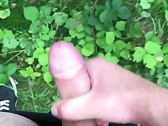 Piss and Cum Outdoors
