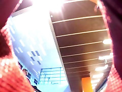 Nice clear orgasm sex at escalator