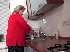 Blond mature face fucked Alone