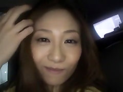 Exotic Japanese slut hairy pussy oldie Nishihara in Amazing Cunnilingus, Car JAV clip