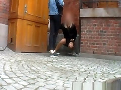 Compilation of women peeing outdoors in public
