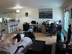 Amateur xxx rep desi ccctv webcam BBW sucks cock for facial