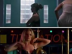 Alison Brie vs Gillian heel shose - topless clip comparison