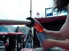 xnxx fisen girl girl ridings a sex machine