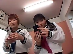 Horny Japanese chick Airi Nakashima, Hina Otsuka, Megu anus nelly in Incredible Handjobs, Teens JAV movie