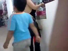 Big ass bubble butt in son surprise give mom