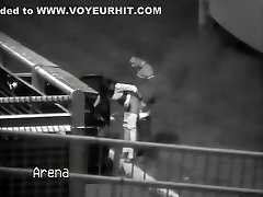 Police filmed krshiya gray on a parking lot