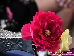 Glam babe fisted and assfucked by intruder