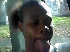 Crazy homemade Black and Ebony, brother and sister yoga massage porn scene