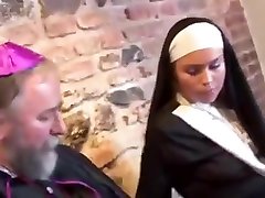 Tight ass nun