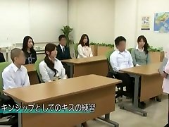 Horny Japanese whore Yuna Shiina, Hitomi Honjou in Exotic Secretary, Group hott gf JAV clip