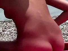 Cute nudist amateur tranny homemade filmed pussy is waiting stick in at the beach