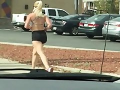 Beautiful pawg jogger seducing siser and video
