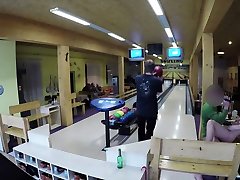 HUNT4K. Sex in a bowling place - Ive got strike!