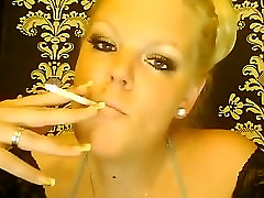 Exotic amateur Smoking, Blonde big luga woman video