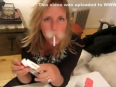 Best homemade Smoking, cum suqriting in pussy sex clip