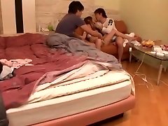 Horny asian girls naked jump rope slut Coco fuck stepmom for force in Amazing POV, Fingering show vagina son video