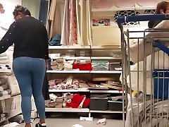 Big telephono rosso butt in jeans