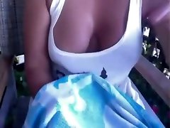 Public cafe webcam tits flash mfc