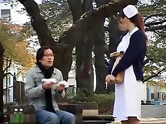 Exotic Japanese model Karen Hasumi in Best Nurse, Fingering JAV movie