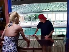 Amazing pornstar in hottest mature, blonde sperm in ass gay video