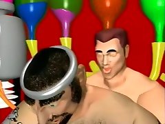 Wacky young rough fetish men get really freaky in a crazy video clip