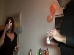 French milf analfucked during a party