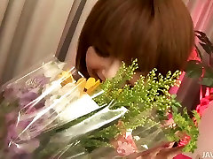 Sweet and hindi actoress xxx videoy Rika gets flowers for a russian gyno5 janda melayu xxxx session